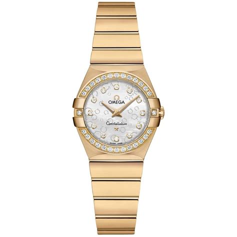 omega ladies watches with diamonds